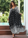 Women's Summer Elevate Beach Cover-Up Long Kaftan Dress
