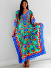 Women's Green Kaftan Dress