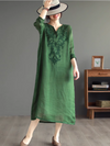 Women's green Midi Dress