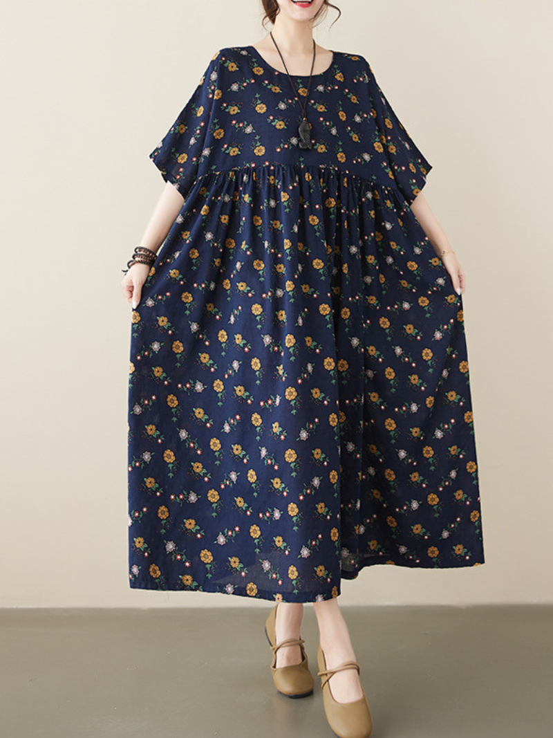 Women's Cotton Smock Dress