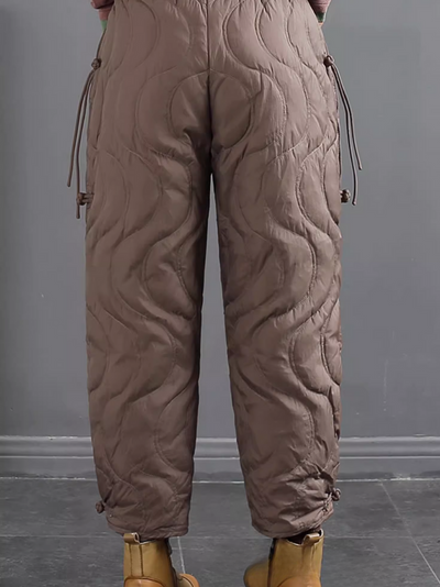 Women's Beautiful Retro Duck Down Pants Bottom