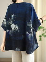 Elevated Everyday Floral Blouse — Airy, Flattering Fit for Effortless Polish