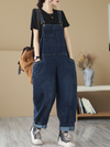 Women's Blue Bib overalls