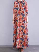 Women’s Lightweight Floral Summer  A-Line Dress
