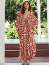 Women's Summer Elevate Beach Cover-Up Long Kaftan Dress