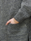 Women's Wool  Lapel Belt  Coat