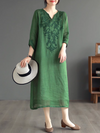 Women's cotton Midi Dress