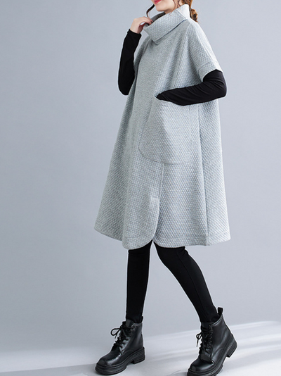 Women's Casual Fashionable Loose Mid-Length A-Line Dress
