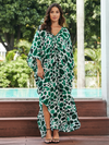 Women's Summer Elevate Beach Cover-Up Long Kaftan Dress