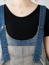 Women's Everyday Wear Wide Leg Bib's  Dungarees