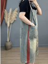 Women's large pocket overalls