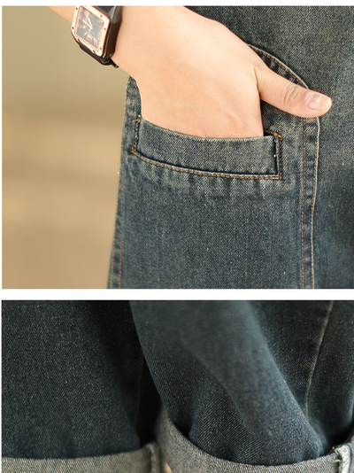 Women's Pocket  Dungarees