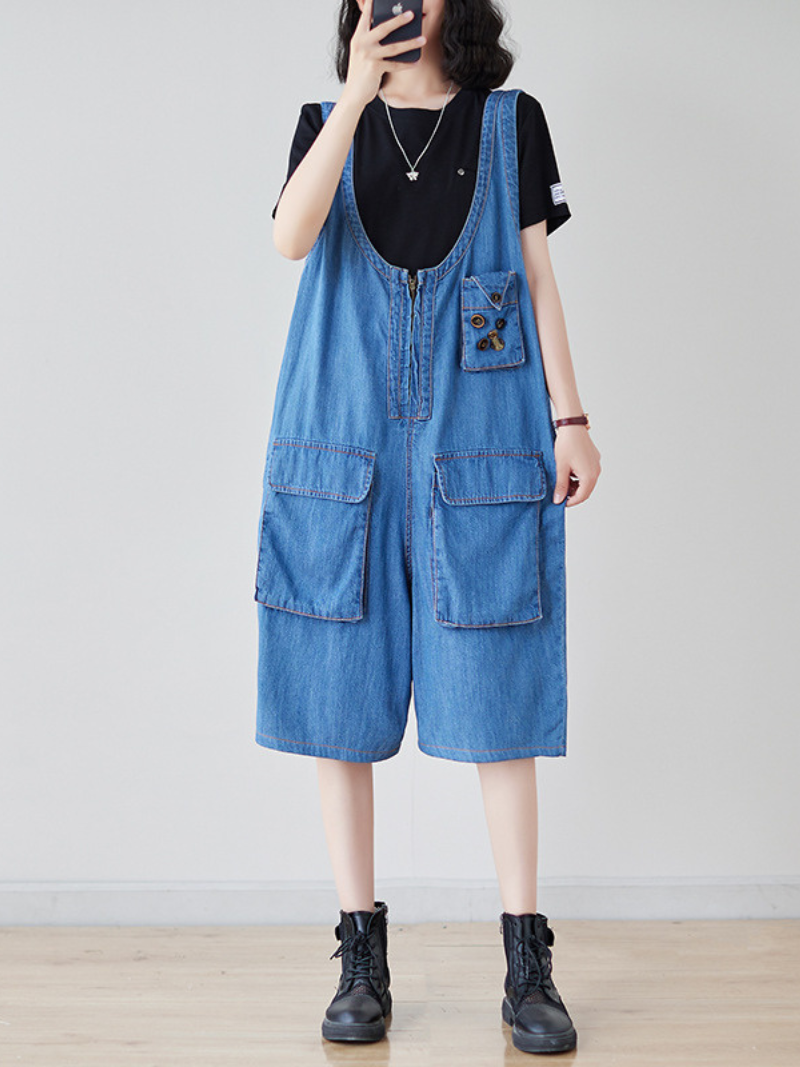 Women's Short Overalls