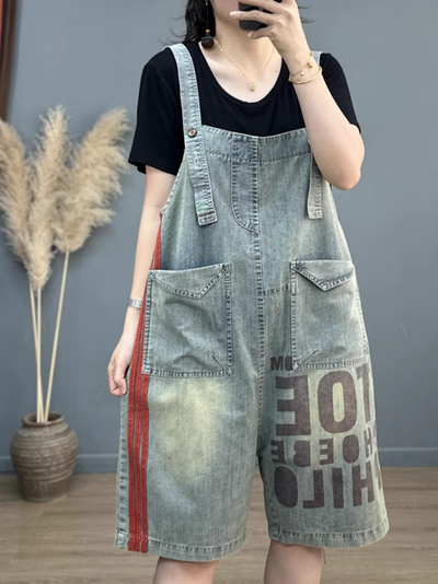 Women's pocket overalls