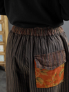 Women's Comfortable Retro High-Waisted Printed Bottom
