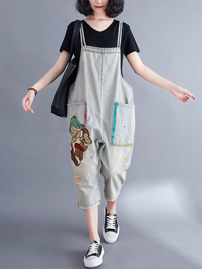 Women's cotton overalls Dungaree