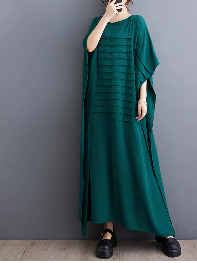 Women's Summer Stylish and Elegance Solid Color Kaftan Dress