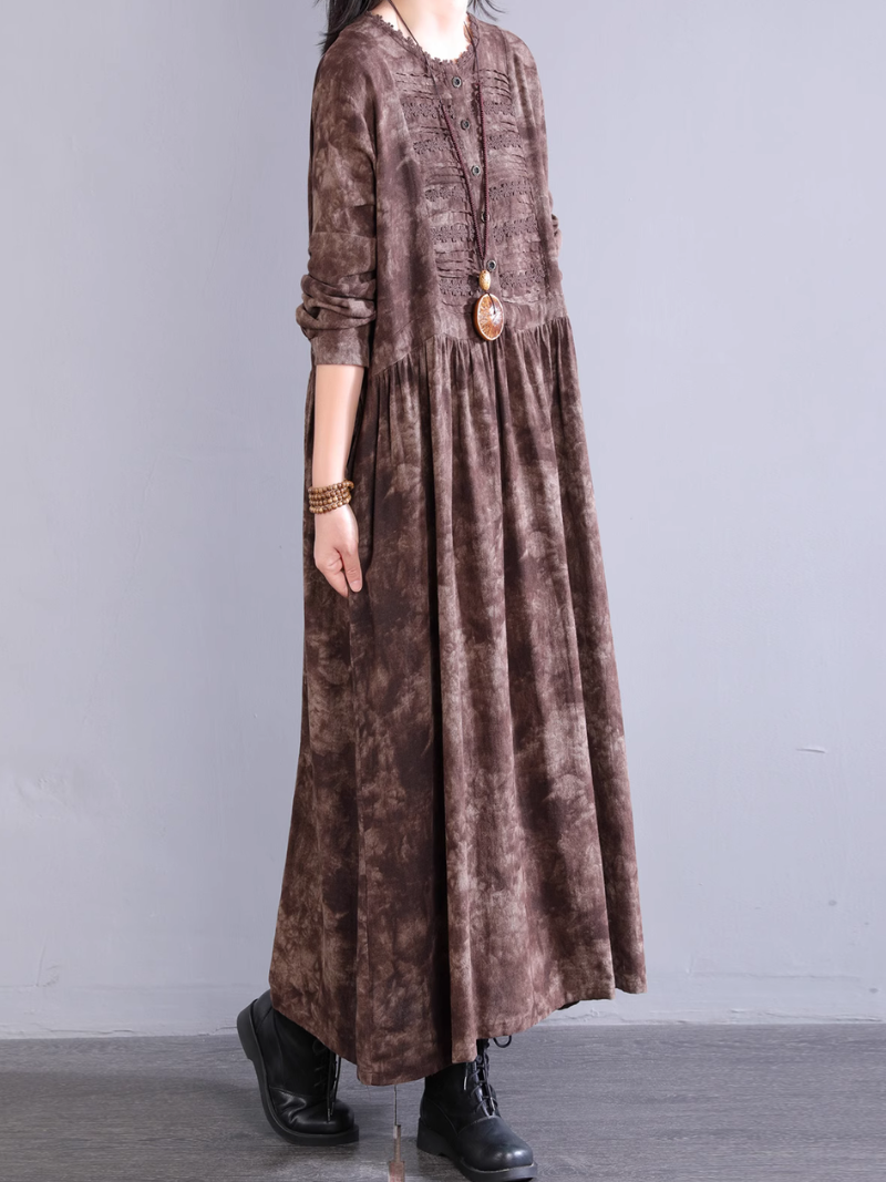 Women's Summer Beautiful Unique Style Pleated A-Line Dress
