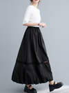 Women's Plain Long Skirt