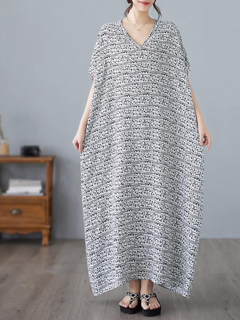 Women's Stylish Premium Quality Printed Kaftan Dress