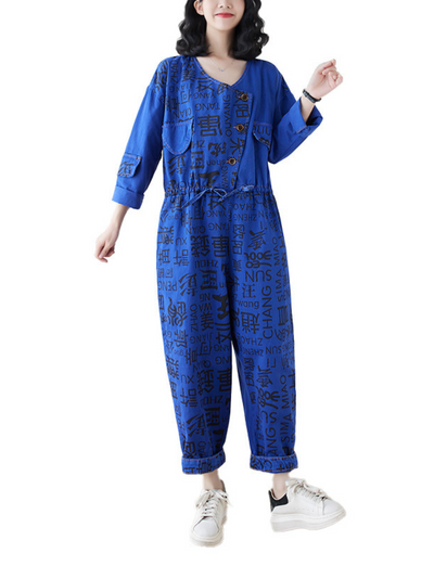 Women's Blue Dungarees