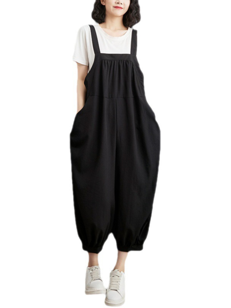 Women's Classy & Cozy Baggy Boho Overalls Dungarees