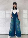 Women's Summer Printed Overalls