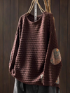 Women's Warm and Stylish Plain Sweater Top