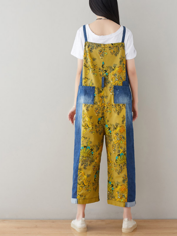 Women's Yellow Dungarees