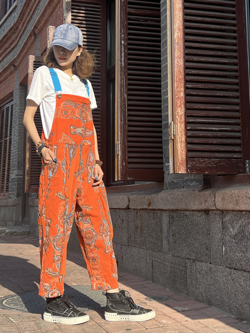 Women's Daily Wear and Outing Style Overalls Dungarees