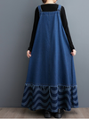 Women's Sleek and Stylish Sleeveless Salopette Dress