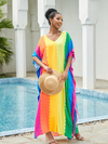 Women's  Stylish Beach Wear Rayon Kaftan Dress