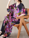 Women's Black Kaftan Dress