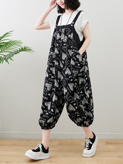 Women's Baggy Dungarees