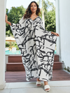 Women's Summer Elevate Beach Cover-Up Long Kaftan Dress