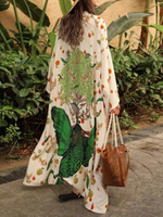 Women's green Kimono Jacket