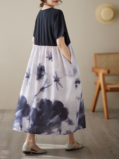 Women's Floral Midi Dress