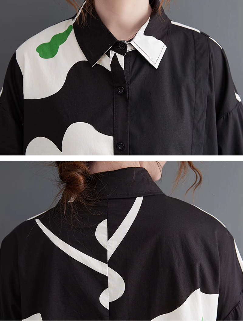 Women's Shirt A-Line Dress