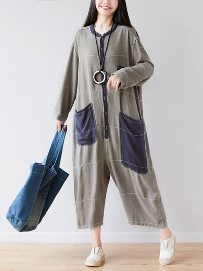 Women's Pocket style Dungaree