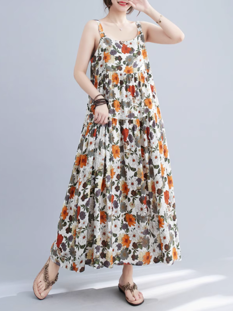 Women's Floral A-Line Dress