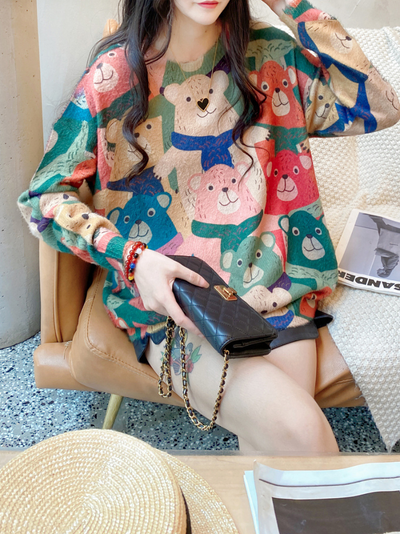 Women's Teddy Bear Sweater