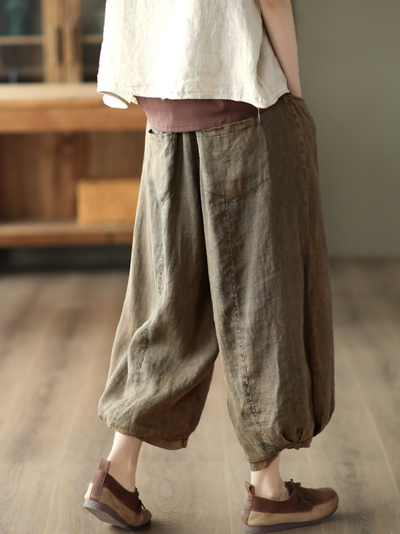 Women's Khaiki Loose Bottom 