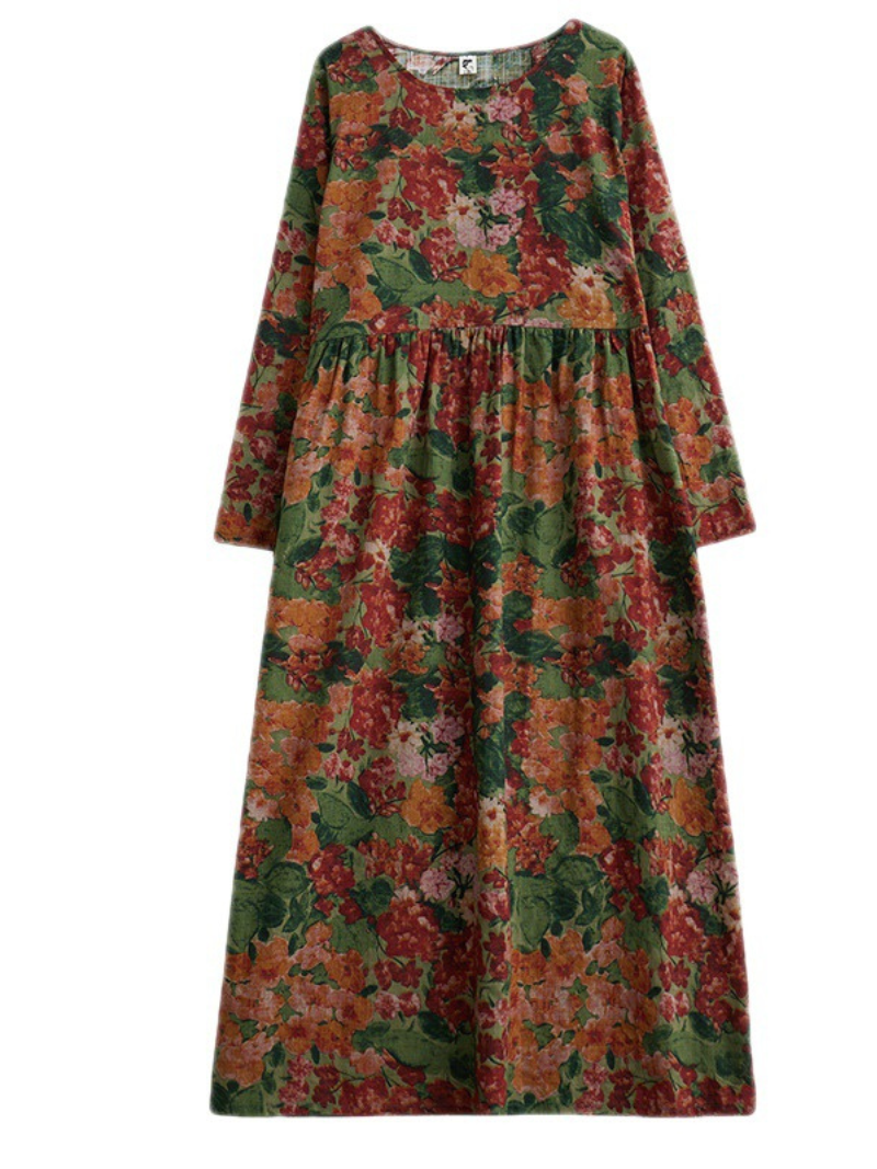 women's Printed Flower Smock Dress for the Wild at Heart