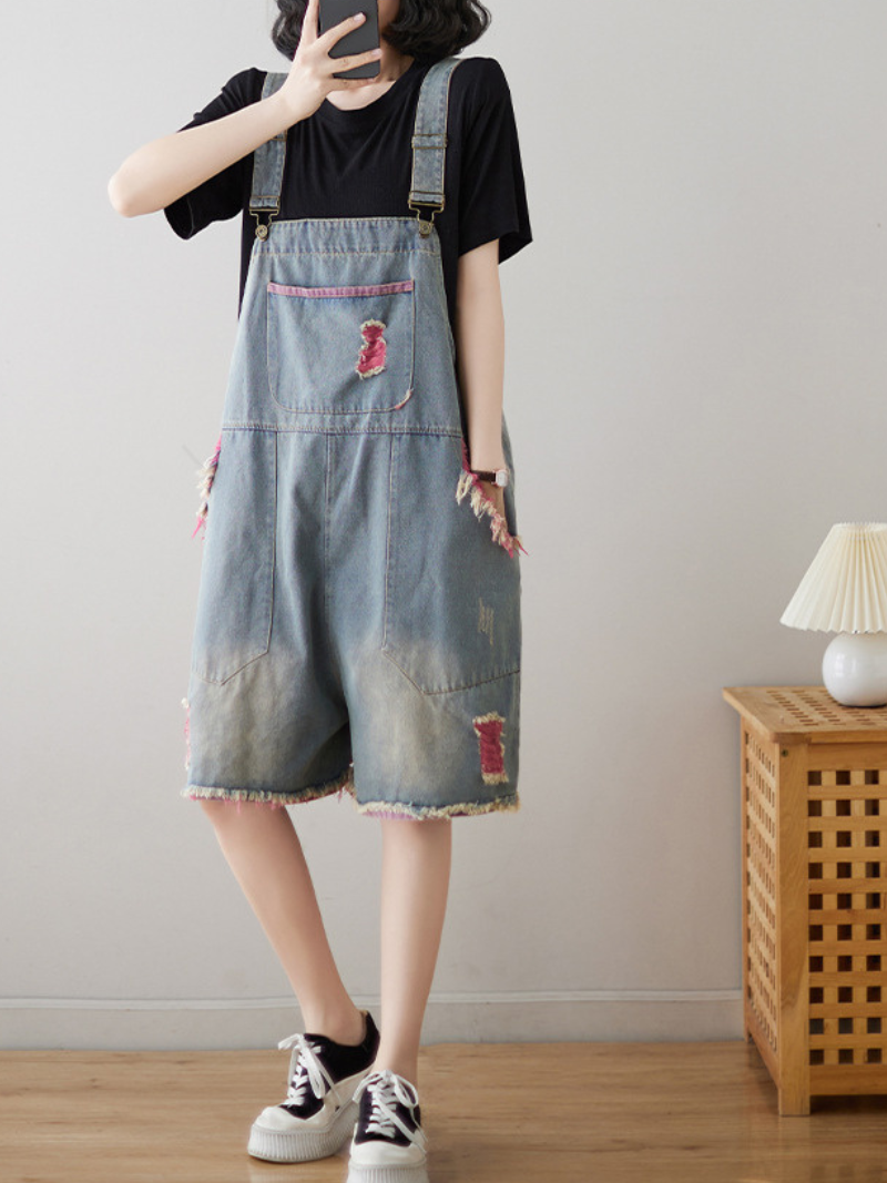 Women's Short Dungarees