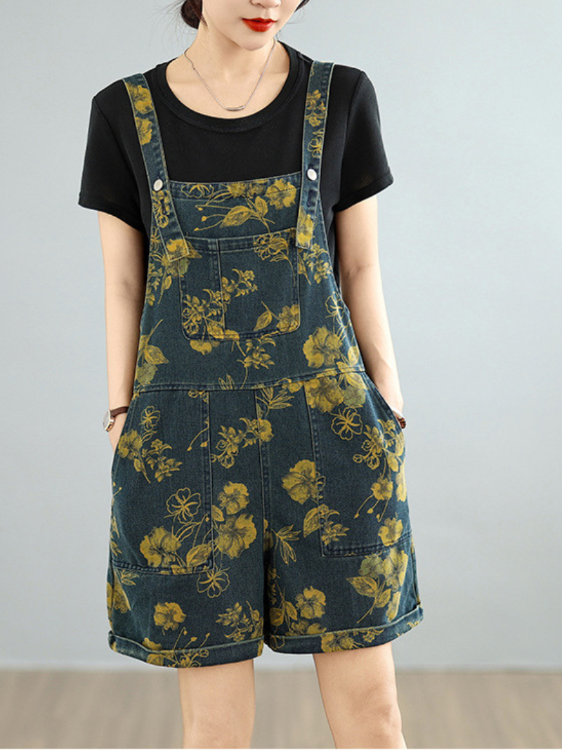 Women's Loose Dungaree 