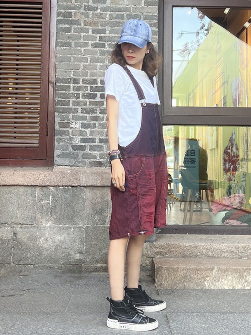 Women's casual Summer Short  Fashionable Dungarees