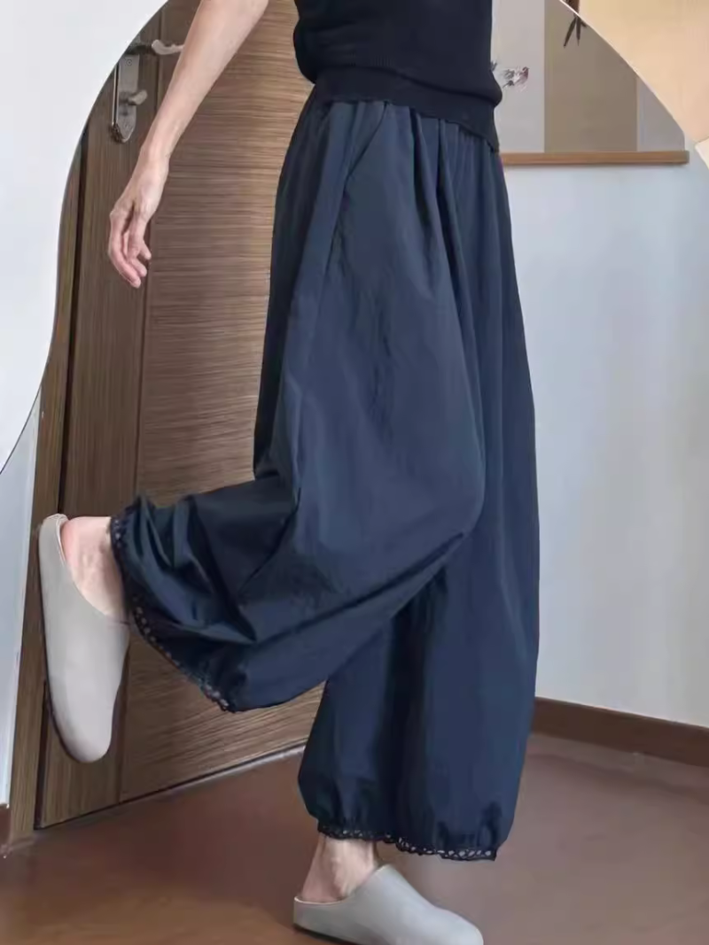 Women's Stylish wide-leg pants 