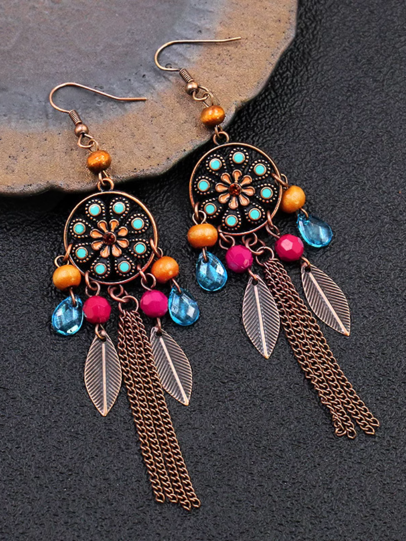 Women’s  Retro Chic Crystal Sparkle Stud Earrings