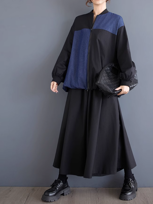 Women's Black Jacket Top