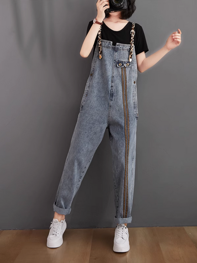 Shoulder Straps Dungarees for Women